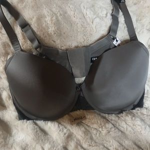 Torrid 40DDD Push-Up Balconette, Grey